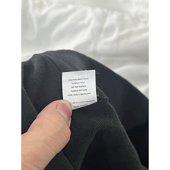 Zestt Organics Black Open Cardigan Size Small Pockets - Picture 12 of 14